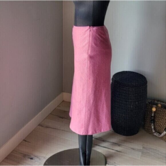 GAP Pink Tweed  Skirt Sz 0 - Picture 2 of 11